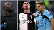 Lukaky Ronaldo Immobile Inter Juventus Lazio
