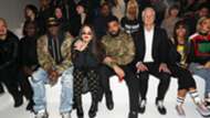Edward Enninful, Virgil Abloh, Rosalia, Drake, John Donahoe and Gabby Douglas at the Nike 2020 Forum