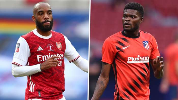 Alexandre Lacazette Thomas Partey