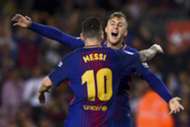 Gerard Deulofeu Lionel Messi Barcelona