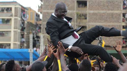 Tusker coach Robert Matano.