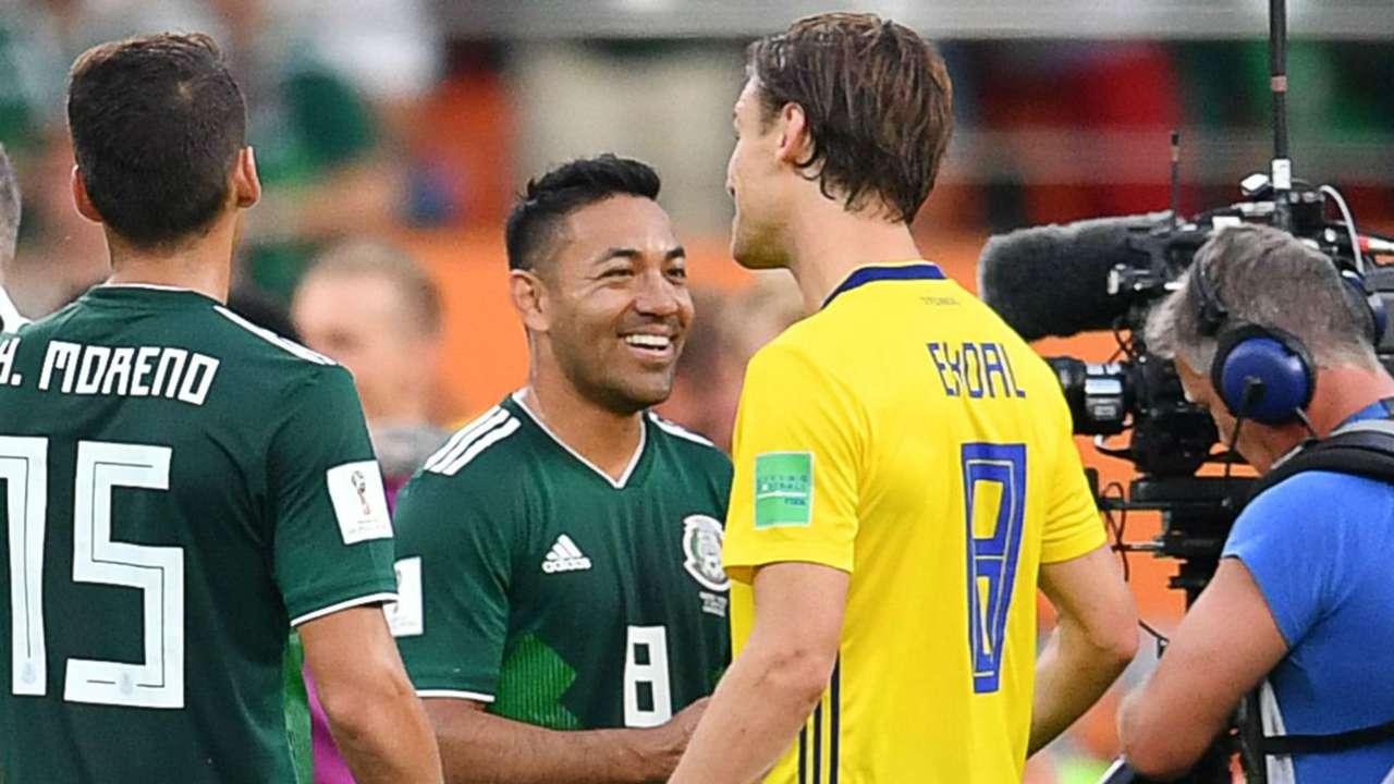 Marco Fabian Mexico Sweden World Cup