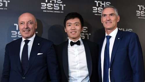 Beppe Marotta, Steven Zhang, Alessandro Antonello