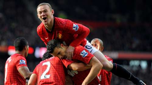 Manchester United 2012-13 Wayne Rooney Robin van Persie