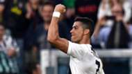 Cristiano Ronaldo celebrating Juventus Genoa