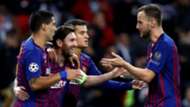 Lionel Messi Tottenham Barcelona UCL 03102018