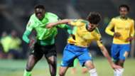 Fares Hachi of Mamelodi Sundowns vs AS Vita Club