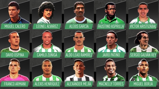 Los mejores jugadores de la historia de Atlético Nacional ...
