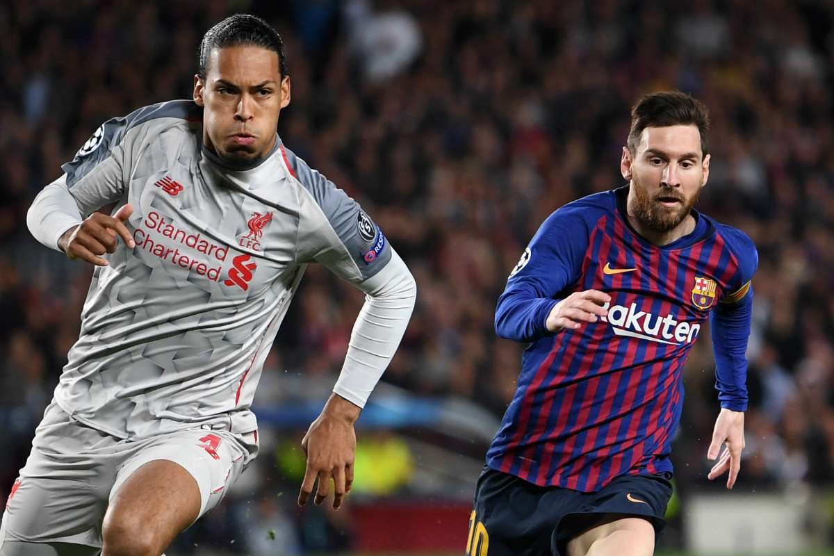 没拿奖也不失望范戴克:我和梅西没得比| Goal.com