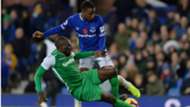 Gor Mahia defender Joash Onyango v Everton.