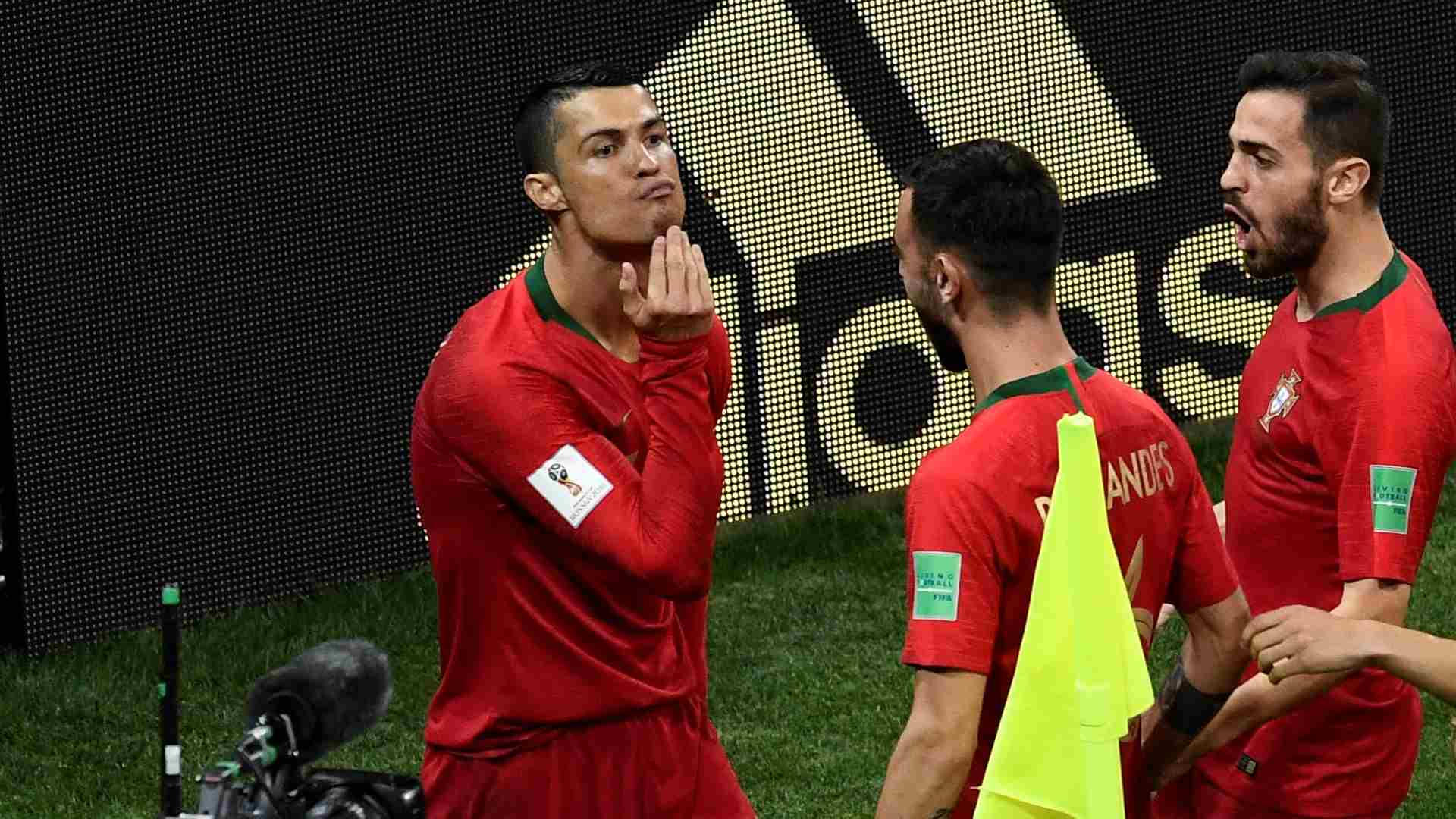 C ロナウド あごひげ パフォの真意を明かす W杯が終わるまでひげを剃らない Goal Com