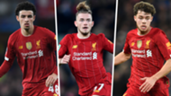 Harvey Elliott Curtis Jones Neco Williams Liverpool
