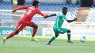 Geofrey Ochieng of Gor Mahia vs DC Motema Pembe.