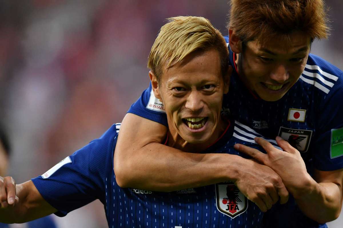 サッカー日本代表 本田圭佑がw杯アジア人トップスコアラーに セネガル戦同点弾で3大会連続 通算4ゴール目記録 Goal Com サッカー日本代表 本田圭佑がw杯アジア人トップスコアラーに セネガル戦同点弾で3大会連続 通算4ゴール目記録 Goal Com