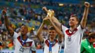 Jerome Boateng, Thomas Muller, Per Mertesacker Germany 2014 World Cup