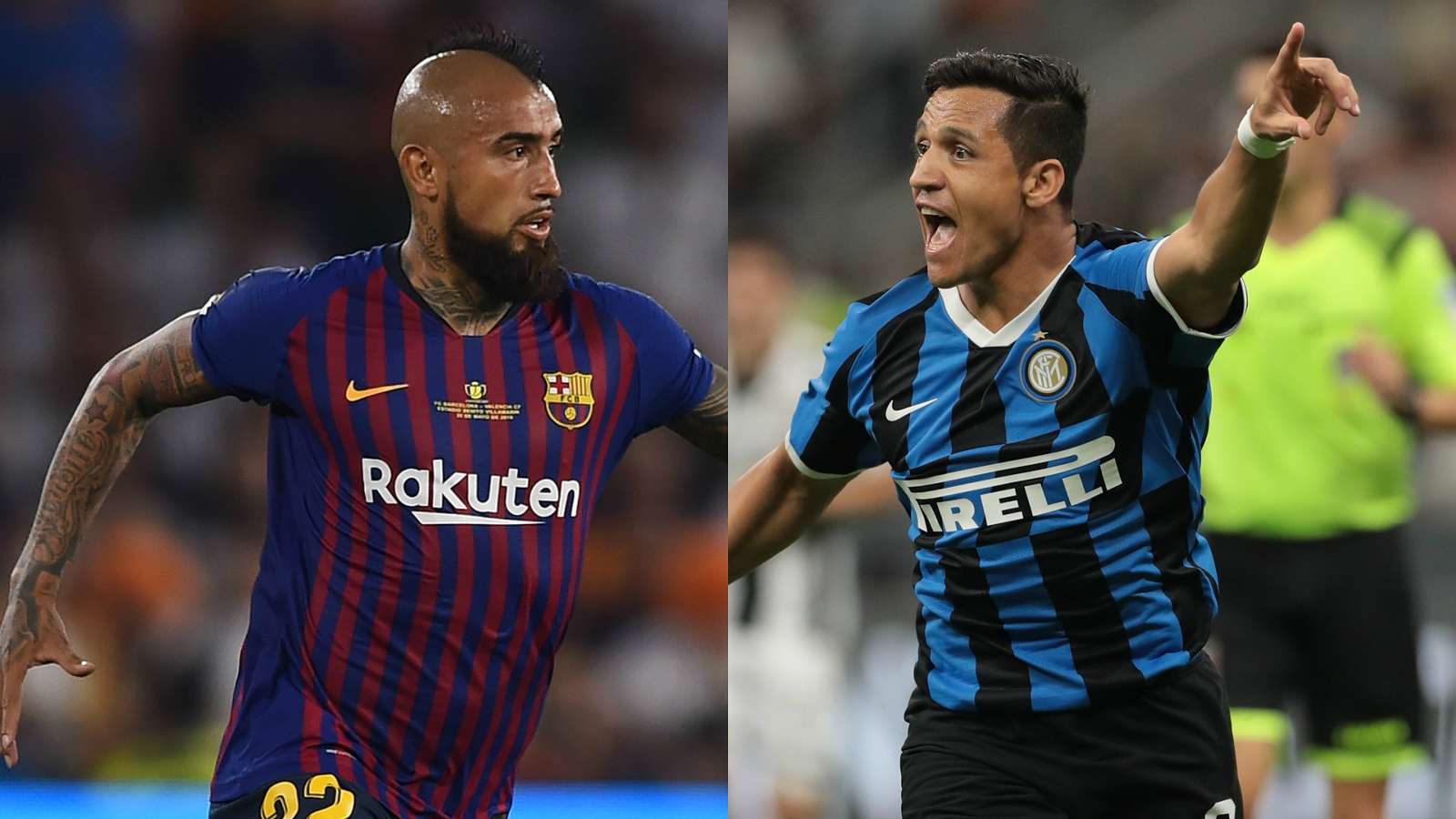 Alexis Sánchez vs. Arturo Vidal Por el protagonismo personal y el paso