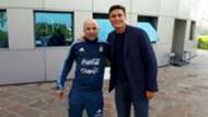 Jorge Sampaoli Javier Zanetti Argentina 13072017