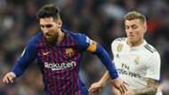 Lionel Messi Barcelona Toni Kroos Real Madrid