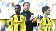 *GER ONLY* BVB Borussia Dortmund Ousmane Dembele Roman Weidenfeller