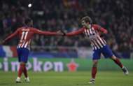 LEMAR GRIEZMANN ATLETICO MADRID MONACO CHAMPIONS LEAGUE