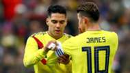 James Rodriguez Radamel Falcao Colombia 2018