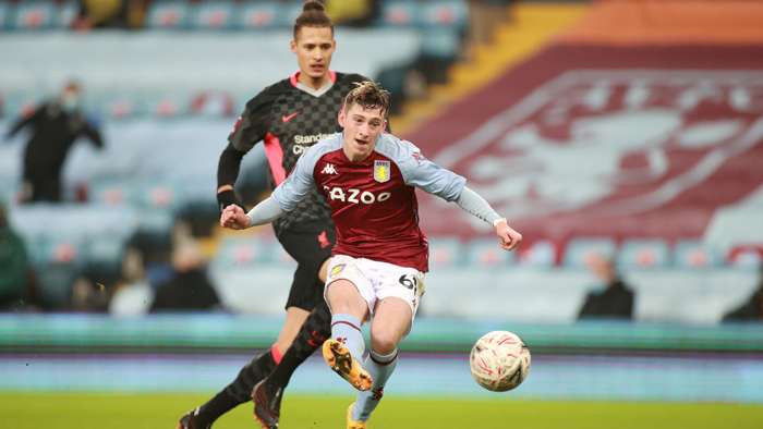 Louie Barry Aston Villa Liverpool FA Cup