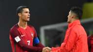 Cristiano Ronaldo Alexis Sanchez Portugal Chile