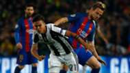 Paulo Dybala Ivan Rakitic Juventus Barcelona