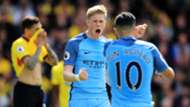 Kevin de Bruyne Watford v Manchester City