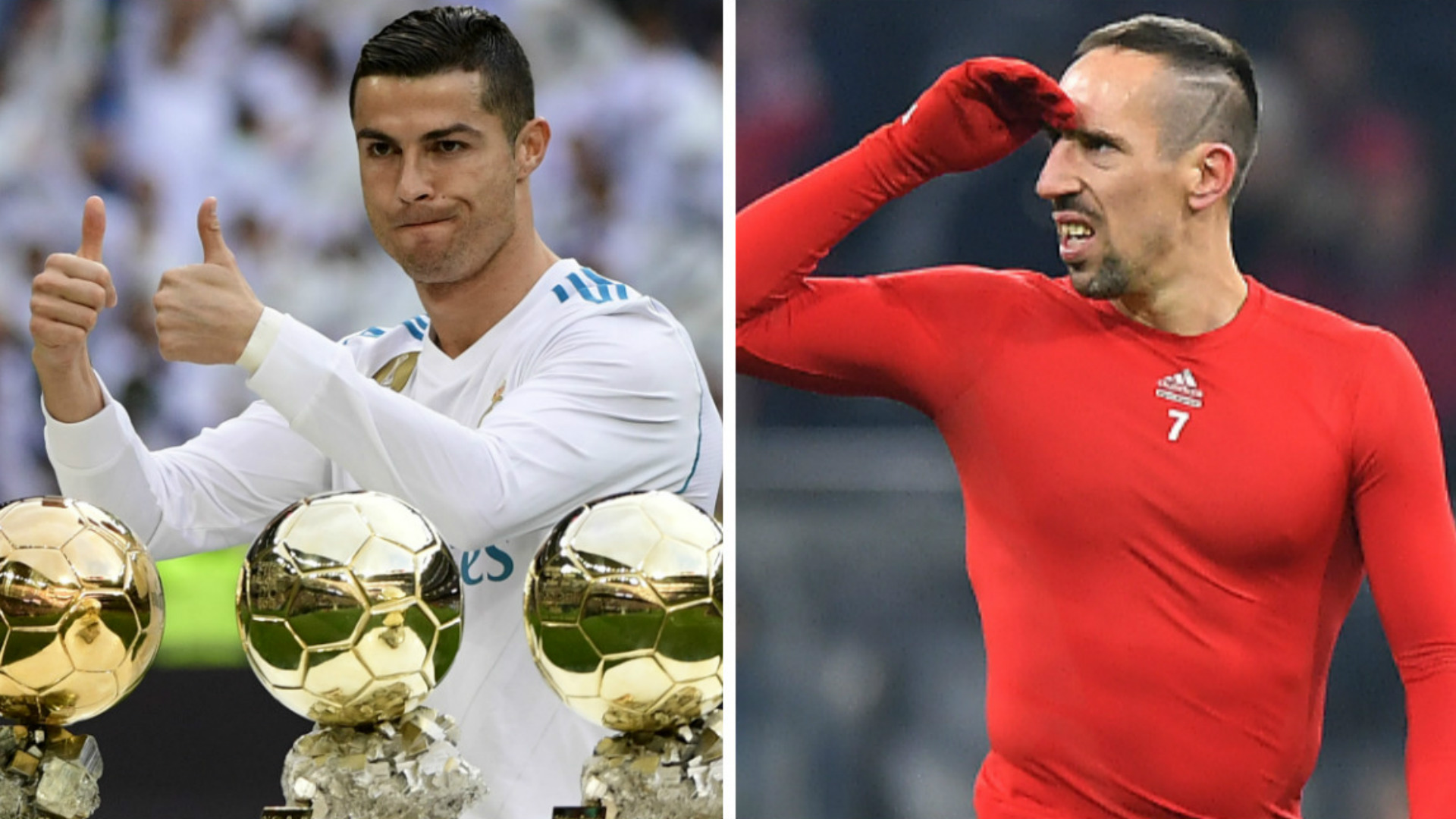 cristiano ronaldo stole my ballon d or claims franck ribery goal com cristiano ronaldo stole my ballon d