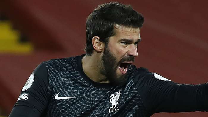 Alisson Becker Liverpool 2020-21