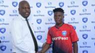 Oscar Igaida and Shadrack Chimanya of AFC Leopards.