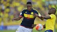 Yerry Mina Colombia - Ecuador 2017 Eliminatoria Rusia