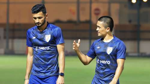 Manvir Singh Sunil Chetri India