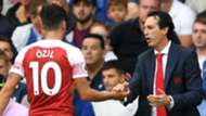 Mesut Ozil Unai Emery Arsenal 2018-19