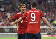 bayern münchen javi martinez robert lewandowski