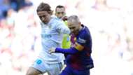 Luka Modric Andres Iniesta Real Madrid Barcelona El Clásico LaLiga 23122017