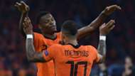 DENZEL DUMFRIES MEMPHIS DEPAY NETHERLANDS 17062021