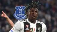 Moise Kean, Everton logo