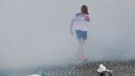 England fan teargas