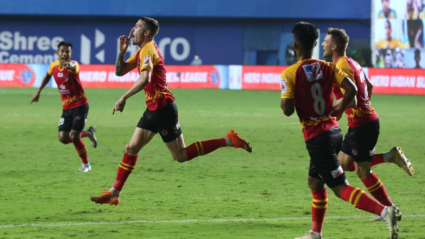 Scott Neville, East Bengal vs Kerala Blasters