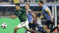 Raul Jimenez Diego Godin Mexico Uruguay 2018