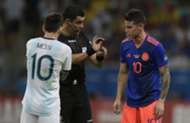 James Rodriguez Lionel Messi Argentina Colombia Copa América 2019