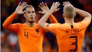 Matthijs De Ligt Virgil Van Dijk Netherlands