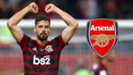 Pablo Mari, Arsenal logo