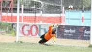 Tusker's Duncan Ochieng' concede goal against Nzoia Sugar