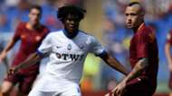 Kessié Nainggolan Roma Atalanta Serie A
