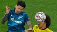 Sebastian Driussi Axel Witsel Zenit Borussia Dortmund Champions League 08122020