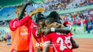 Francis Kahata scores for Simba SC.