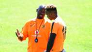 Steve Komphela and Brilliant Khuzwayo - Kaizer Chiefs